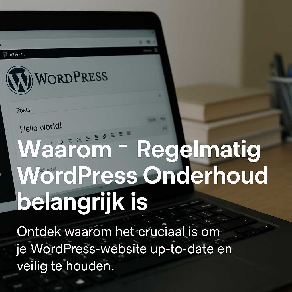 Waarom regelmatig WordPress onderhoud cruciaal is voor je website