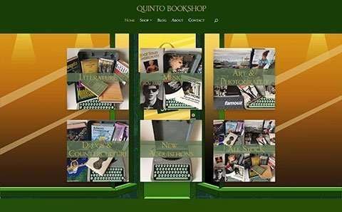 WordPress herontwerp service – WooCommerce webshop ontwerp voor Quinto Bookshop