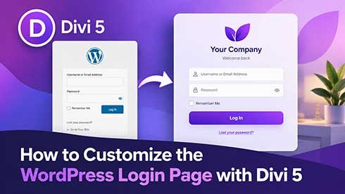 How to Customize Your WordPress Login Page with Divi 5 (Free)